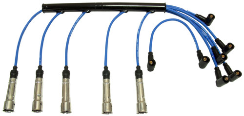 NGK Audi 80 1991-1992 Spark Plug Wire Set with Tinned Copper Core and Premium Silicone Jacket