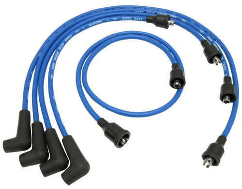 NGK Part Number 54395 Ultra-Low Resistance Spark Plug Wire Set for Fiat 128 and X-1/9