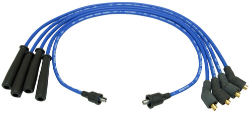 NGK Saab 99 1972-1974 Spark Plug Wire Set with Ultra-Low Resistance Mag Core - Part #54392