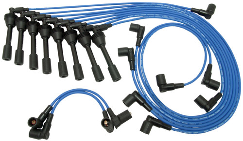 NGK Porsche 928 Spark Plug Wire Set Part 54254 – Tinned Copper Core Wires with Premium Silicone Insulation