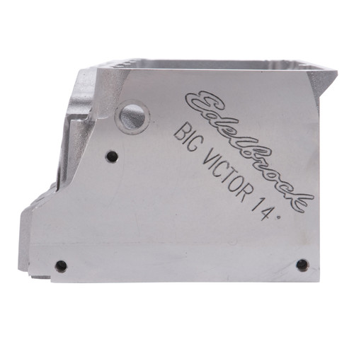 Edelbrock Big Victor Pro-Port Raw Cylinder Head for Big Block Chevy with 14mm Spark Plug Fitment