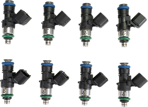 Edelbrock Precision-Flow 42 lb/hr Fuel Injectors – Set of 8 for High-Performance EFI Applications