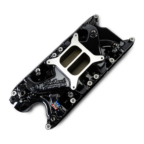 Edelbrock SB Ford Performer Intake Manifold - Black Plasma Finish (Part #2121-BP)