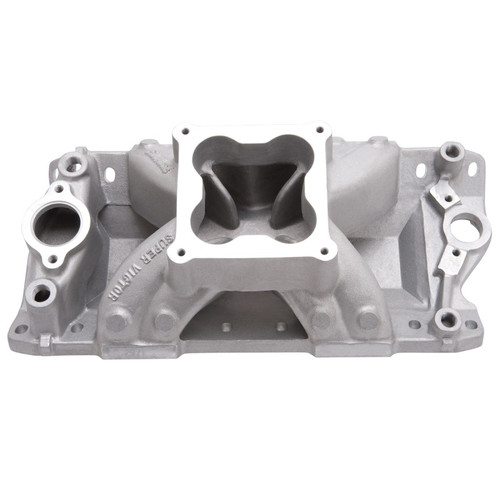 Edelbrock Super Victor 4500 Raised Port Intake Manifold for Small-Block Chevy - Part #2971