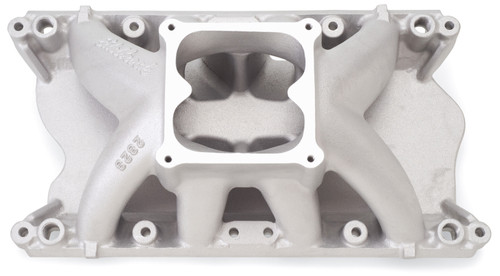 Edelbrock Gidden Victor 351W Intake Manifold for Small-Block Ford Windsor V8 — High-Performance Racing Application