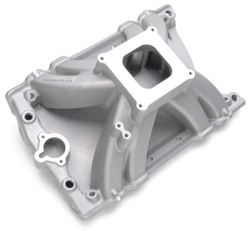Edelbrock Victor Oldsmobile 455 Intake Manifold Part #2810 for High-Performance Drag Racing