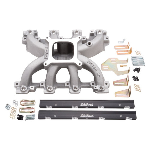 Edelbrock Victor Jr. LS1 EFI Intake Manifold with Fuel Rails for Chevrolet Gen III LS Engines