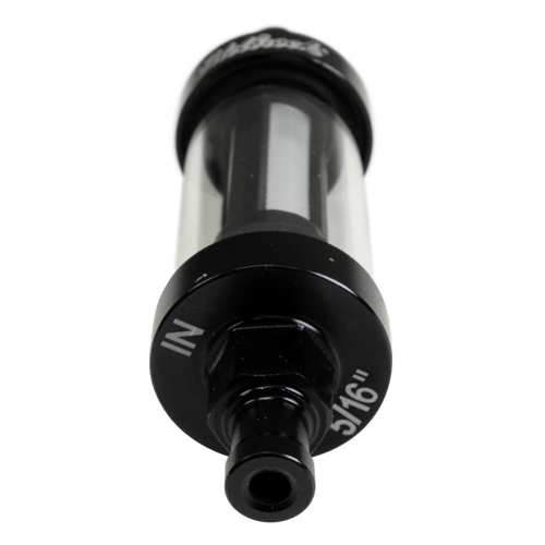 Edelbrock 8747 Clear View Fuel Filter for 5/16 Inch I.D. Rubber Hoses