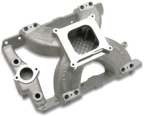 Edelbrock Super Victor EFI Pontiac Intake Manifold Part #29575 for 326-455 V8 Engines