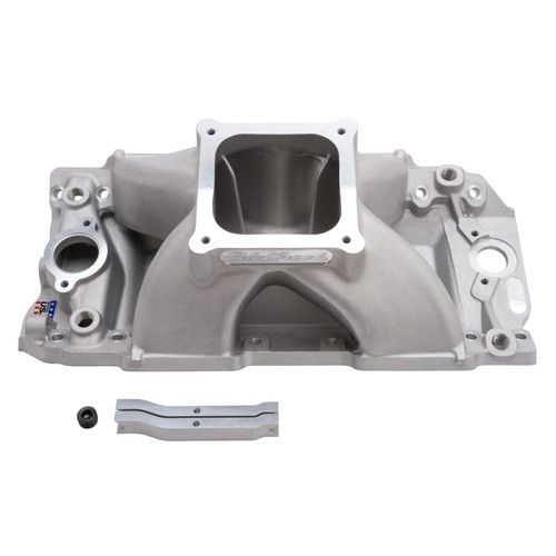 Edelbrock Super Victor II Tall Deck Intake Manifold for Chevrolet Big-Block V8 with Brodix SR20 Heads
