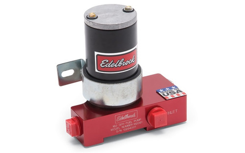 Edelbrock Electric Fuel Pump Quiet-Flo 160 GPH with 1/2 Inch Inlet and Outlet - Part #182061