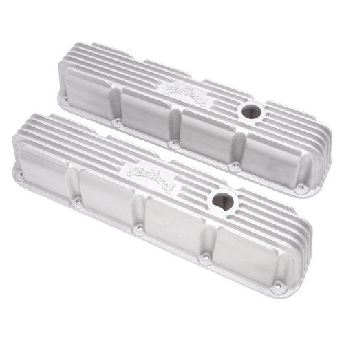 Edelbrock Classic Series Valve Covers for Chrysler Small-Block Magnum V8 - Satin Finish