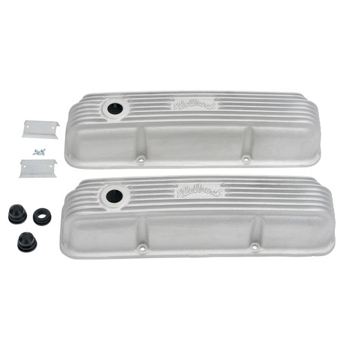 Edelbrock Classic Series Valve Cover for Ford FE V8 Engines (1958-1976) - Satin Finish