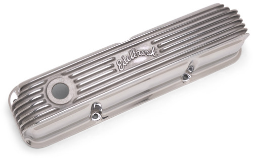 Edelbrock Classic Series Valve Cover for Ford FE V8 1958-1976 - Polished Aluminum