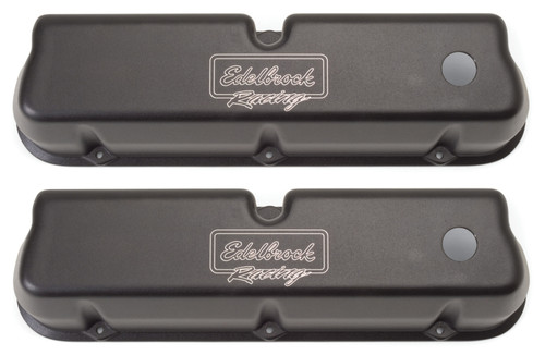 Edelbrock Victor Series Valve Cover for Ford 289/302/351W Engines - Black Finish