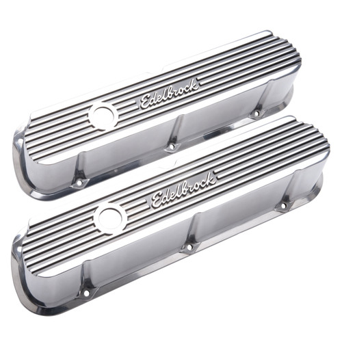 Edelbrock Valve Cover Elite II Series for Ford 289/302/351W - Tall Polished Aluminum