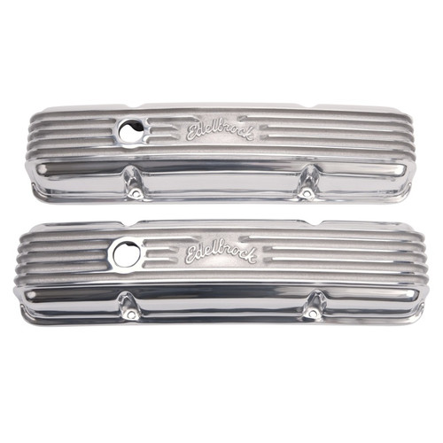 Edelbrock Classic Series Valve Cover for Chevy 262-400 V8 Engines (Part #4143)
