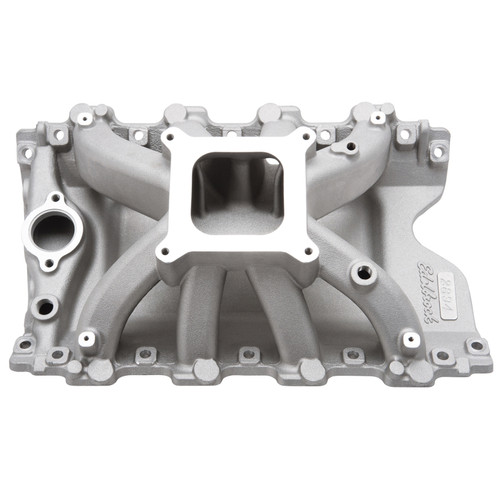 Edelbrock Victor Jr Holden Intake Manifold Part #2894 for Holden V8 Engines with 355+ C.I.D. - Single Plane Design with 4150 Flange