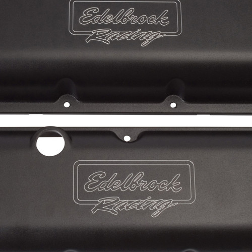 Edelbrock Victor Series Valve Cover for Chevrolet 396-502 V8 – Black Powder Coated Finish