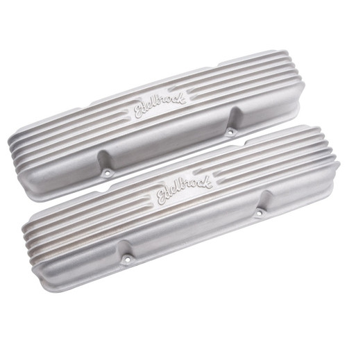 Edelbrock Classic Series Valve Cover for Chevrolet 262-400 V8 Engines - Satin Finish