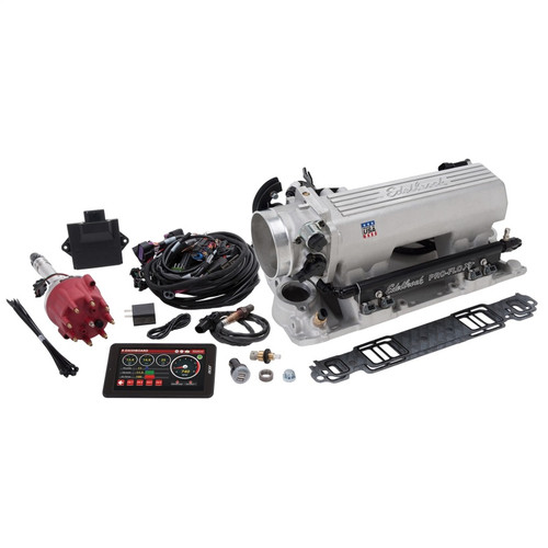 Edelbrock Pro-Flo 4 XT Sequential Port EFI System for Small-Block Chevy Engines - 550 HP Capable