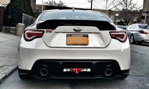 Valenti Led Tail Lights Red With White Inside For 2012 2017 Scion Fr S Subaru Brz Zn6 Zc6