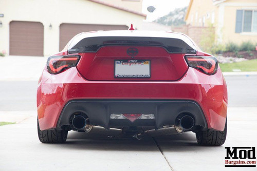 Passenger Side Only - Sequential Valenti LED Tail Lights Smoked Lens White Bar for 2012-2020 Scion FR-S/Subaru BRZ/Toyota 86