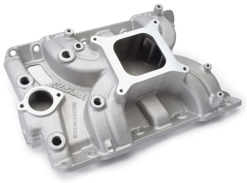 Edelbrock Torker II Intake Manifold for Pontiac 389-455 V8 Engines - Part #5056