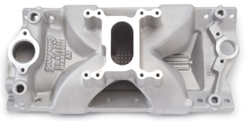 Edelbrock Victor Jr. Part #2901 Sportsman 2V Intake Manifold for Chevrolet Small-Block V8