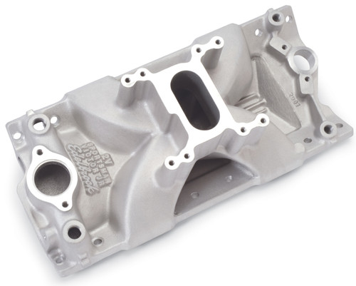 Edelbrock Victor Jr. Part #2901 Sportsman 2V Intake Manifold for Chevrolet Small-Block V8
