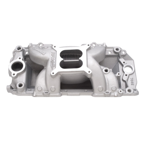 Edelbrock Part #7562 RPM Air-Gap Intake Manifold for Chevrolet Big-Block V8 (396-502 c.i.d.)