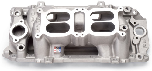 Edelbrock Part #7520 RPM Air-Gap Dual-Quad Intake Manifold for Chevrolet Big-Block V8s