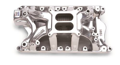 Edelbrock Part #75811 Polished RPM Air-Gap Intake Manifold for 351W Ford Engines