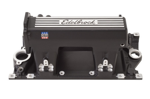 Edelbrock Manifold EFI Pro-Flo XT SB Chevy E-Tec/Vortec Heads with Black Finish
