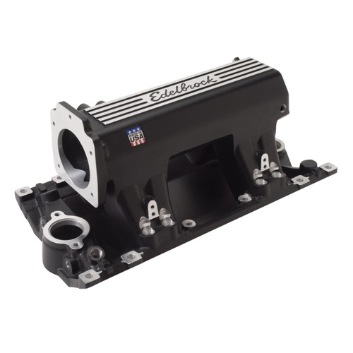 Edelbrock Manifold EFI Pro-Flo XT SB Chevy E-Tec/Vortec Heads with Black Finish