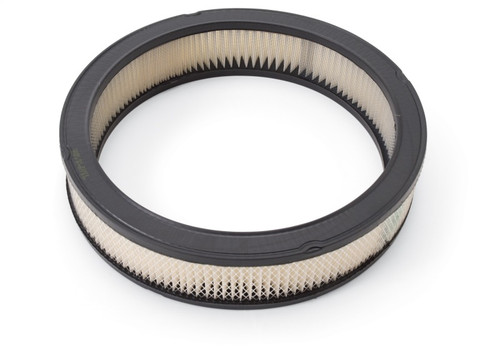 Edelbrock Part 1217 Replacement Air Filter for Elite Series Round Air Cleaner, 5-1/8 Inch Diameter