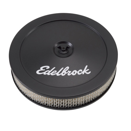 Edelbrock Pro-Flo Series Round Chrome Air Cleaner for 5-1/8 inch Carburetors - Part #1203
