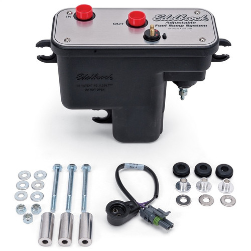 Edelbrock Universal Fuel Sump #36032 for EFI Applications - Adjustable Fuel Pump Module