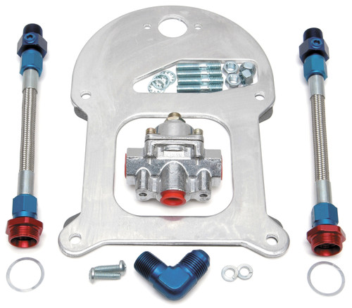 Edelbrock Part Number 8192 Standard Flange Fuel Pressure Regulator Kit for Adjustable Fuel Pressure Control