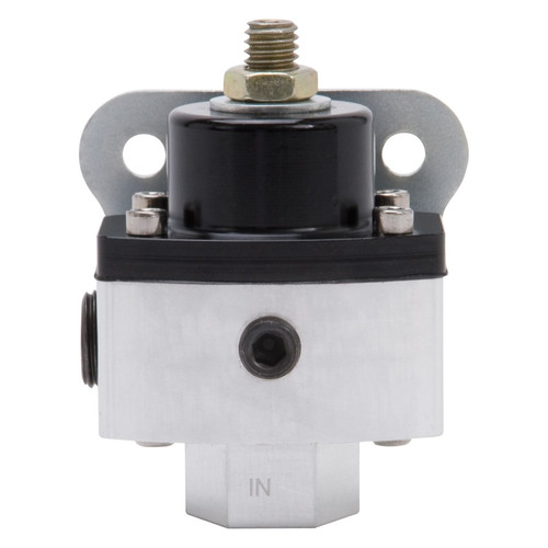 Edelbrock Fuel Pressure Regulator 4-1/2 to 9 PSI - Adjustable Billet Aluminum for Carbureted Engines