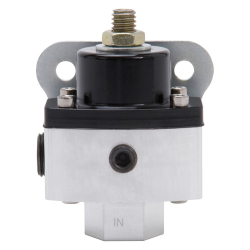 Edelbrock Fuel Pressure Regulator 4-1/2 to 9 PSI - Adjustable Billet Aluminum for Carbureted Engines