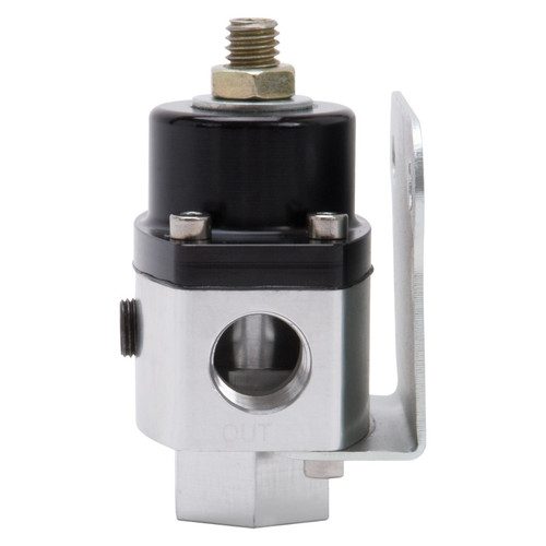 Edelbrock Fuel Pressure Regulator 4-1/2 to 9 PSI - Adjustable Billet Aluminum for Carbureted Engines