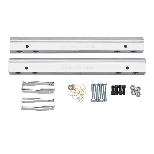 Edelbrock Fuel Rail for Small-Block Chevy Victor Series EFI - Clear Anodized Finish