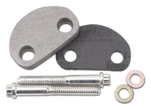 Edelbrock 8981 Small Block Ford Intake Manifold Choke Block-Off for 351W and 351C