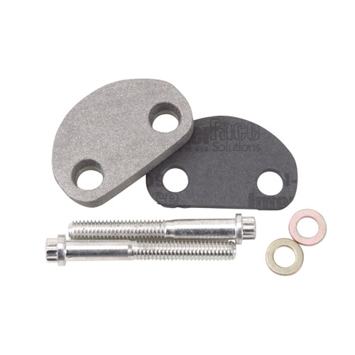 Edelbrock 8981 Small Block Ford Intake Manifold Choke Block-Off for 351W and 351C
