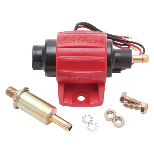 Edelbrock Fuel Pump Low Pressure 12V 38 GPH for Carbureted Engines - Part #17301