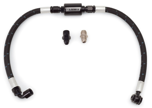 Edelbrock ProClassic Fuel Hose Assembly with Competition Filter for SBC Engines (Part #8103)
