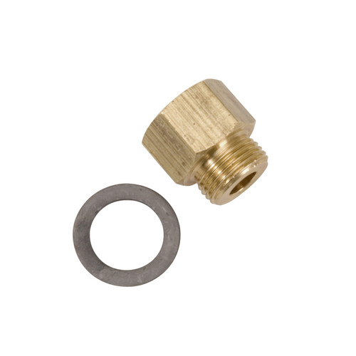 Edelbrock Part #8090 Inverted Flare Fuel Fitting for Square-Bore & AFB Carbs