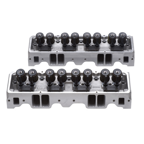 Edelbrock Part Number 5085 E-210 Small-Block Chevy Cylinder Heads – Performance Pair for 1955-1986 Models
