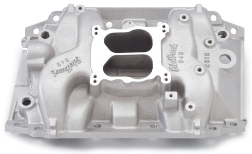 Edelbrock Part #2515 Buick B-4B Intake Manifold for Buick 400-455 V8 Engines